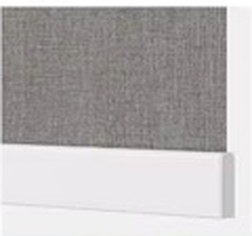Square Lower Beam · Unhemmed · weiss